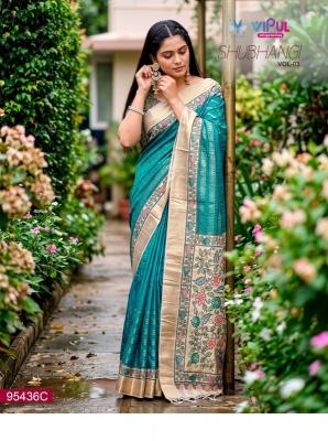 Vipul shubhangi vol-3 saree wholesaler